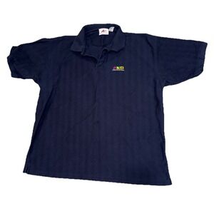 Vintage Hilton Head Island Polo Men's XXL Cotton Golf Polo Shirt Athletech Stain